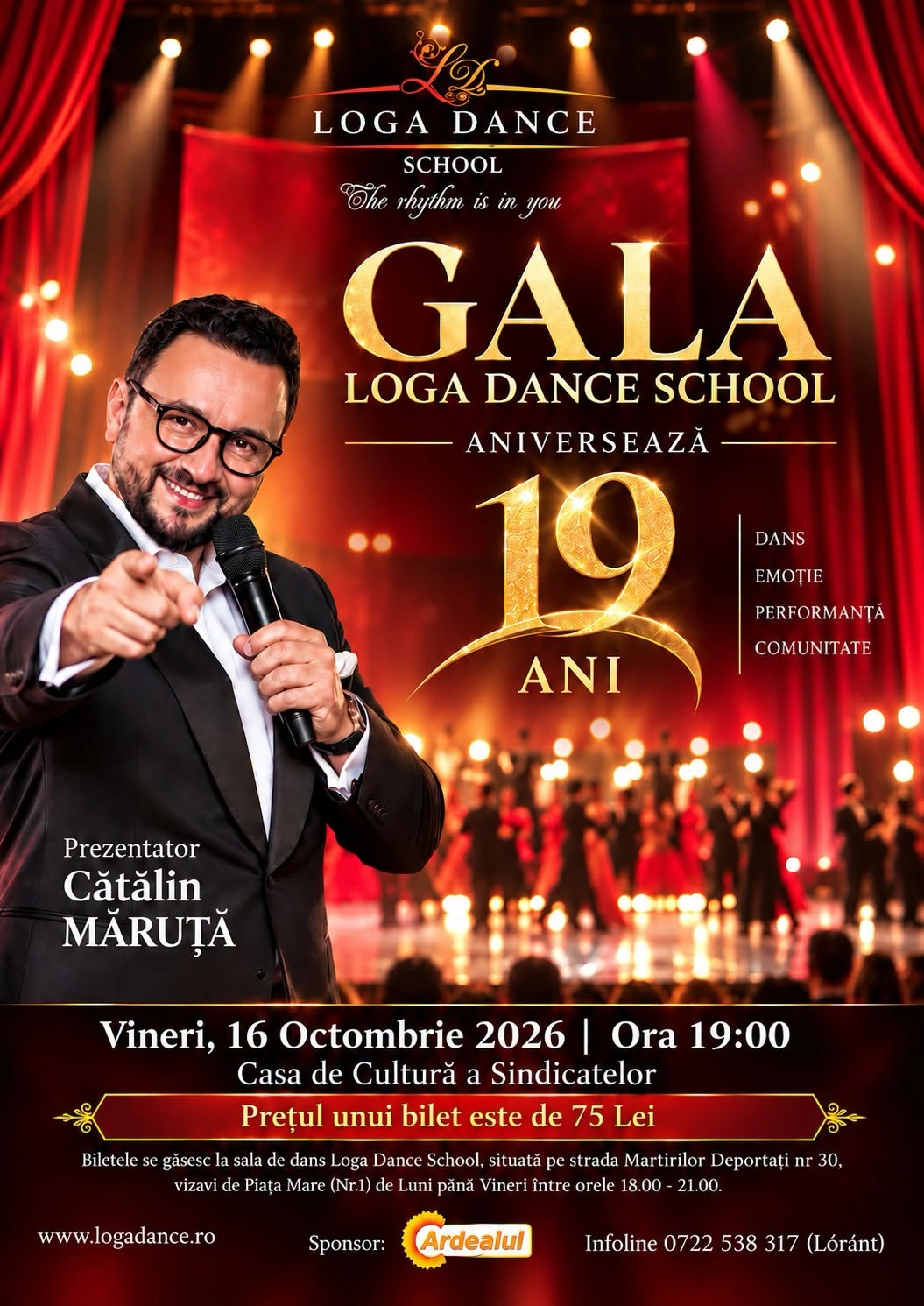 GALA Loga Dance School 2025 | Aniversare 18 Ani | Casa de Cultura a Sindicatelor din Satu Mare